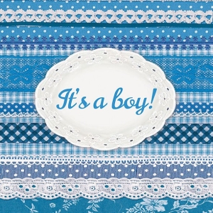 German Decoupage Napkins (5 pcs) - Its a Boy