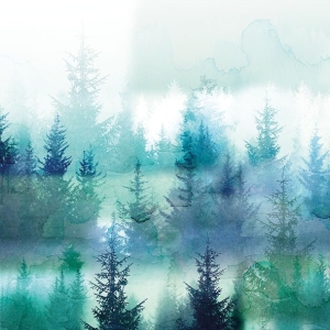 German Decoupage Napkins (5 pcs) - Pine Forest