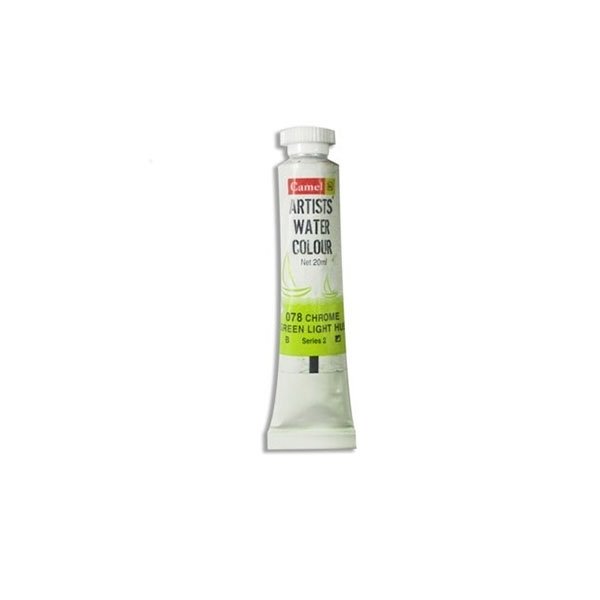 Camel Artist Watercolour Tubes (20 ml) - Series 2 - Chrome Green Light Hue (078)