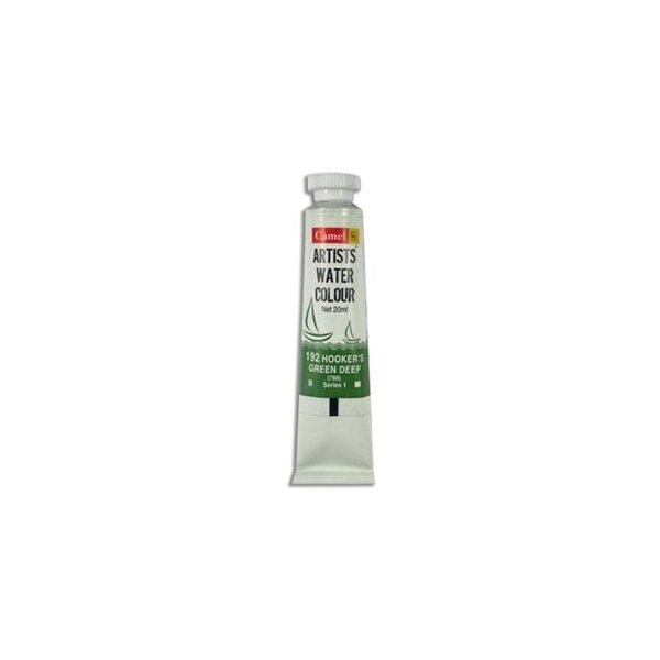 Camel Artist Watercolour Tubes (20 ml) - Series 1 - Hooker's Green Deep (192)