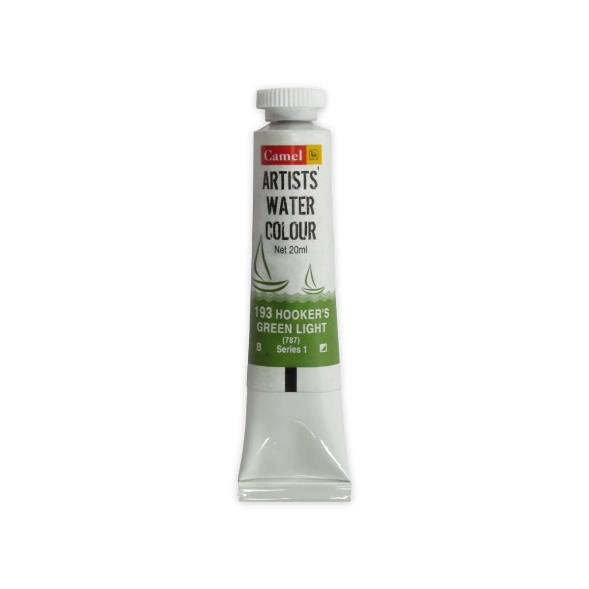 Camel Artist Watercolour Tubes (20 ml) - Series 1 - Hooker's Green Light (193)