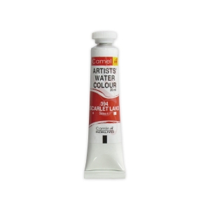 Camel Artist Watercolour Tubes (20 ml) - Series 1 - Scarlet Lake (394)