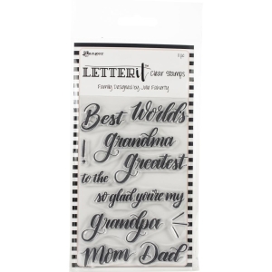 Ranger Letter IT Stamps - Family
