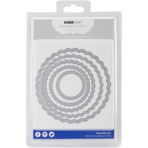 Kaisercraft Decorative Die - Scallop Circles