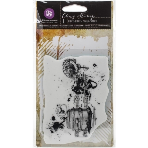 Prima Cling Stamp 3.5"X5" - Romanticism