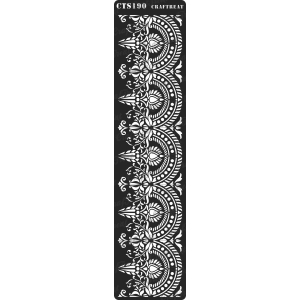 CrafTreat Border Stencil - Border 4