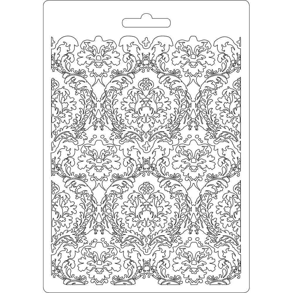 Stamperia Soft Maxi Mould A5 - Damask Princess