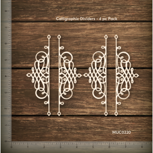 Mudra Chipzeb - Calligraphic dividers