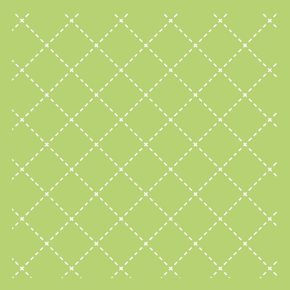 Kaisercraft Stencil 6"X6" - Quilted