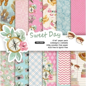 Sweet Day (Pack of 24 sheets) - 6 by 6 inch