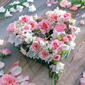 German Decoupage Napkins (5 pcs) - Heart of Roses