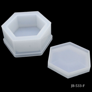 Silicone Jewellery Box Moulds (Base and Lid) (JB-533-F)