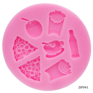 Fast Food Silicone Clay Mould