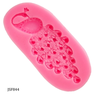Peacock Silicone Clay Mould