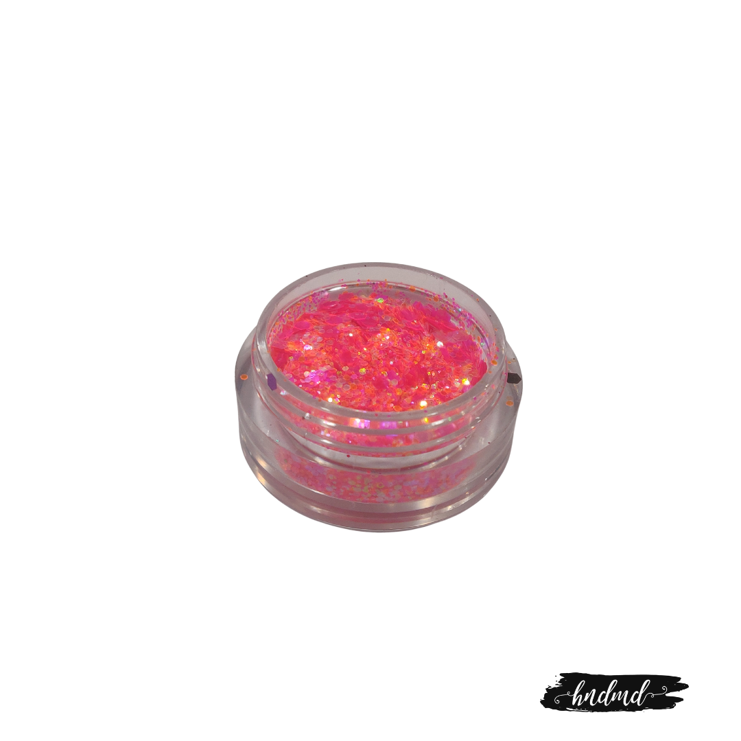 Craft Sequin Mixes - Neon Pink