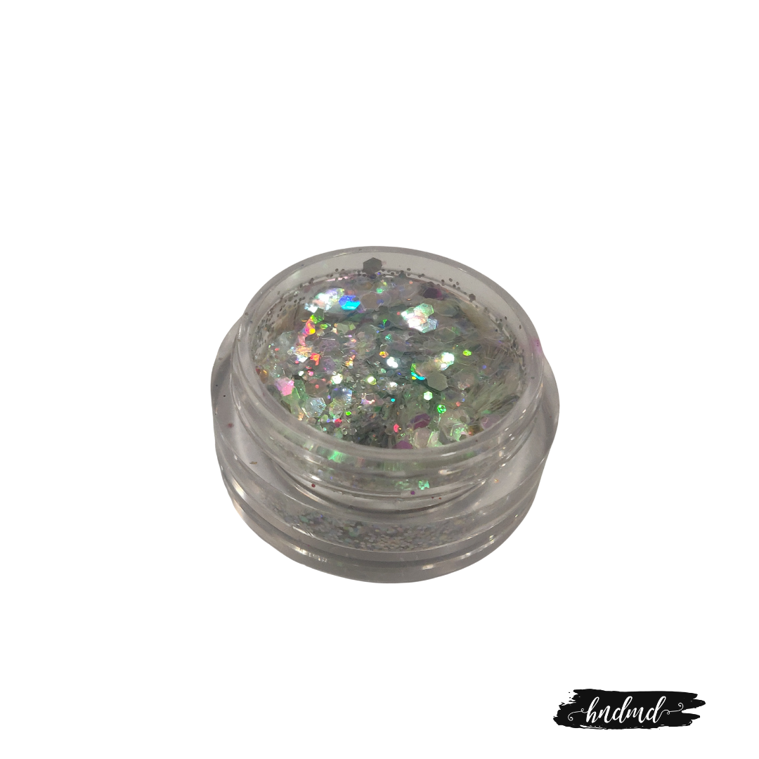 Craft Sequin Mixes - Holographic Silver