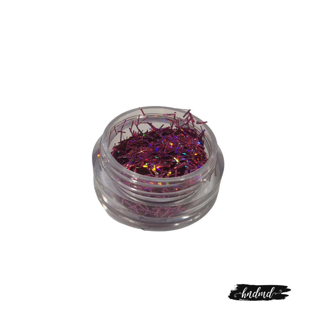 Craft Strip Sequins - Pink Holographic