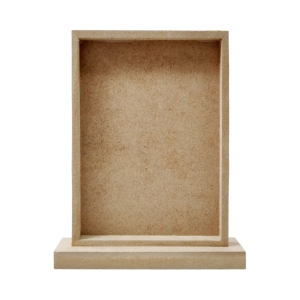 CrafTangles MDF Standing Photo frame (Shadow Frame) (6 by 8.5 inches)