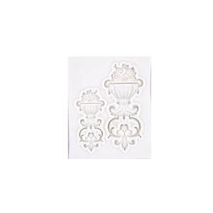 Vintage Flourishes Silicone Clay Mould