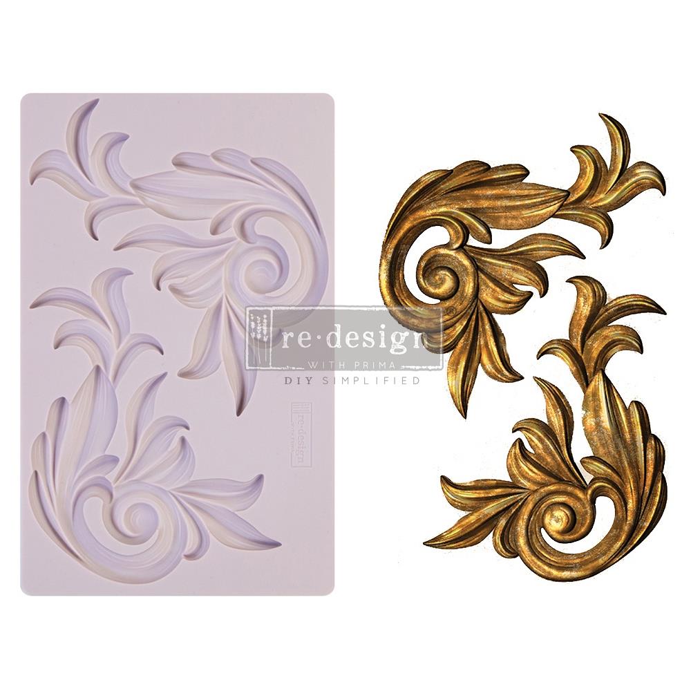 Iron Orchid Designs Vintage Art Decor Mould - Antique Scrolls