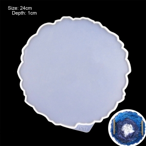 Wavy Circle Tray Silicone Mould