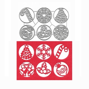 Steel Dies - Christmas Window Die