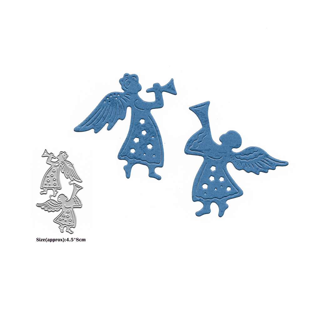 Steel Dies - Christmas Angels (Set of 2 dies)