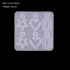 Different Earrings Silicone Jewellery Mould