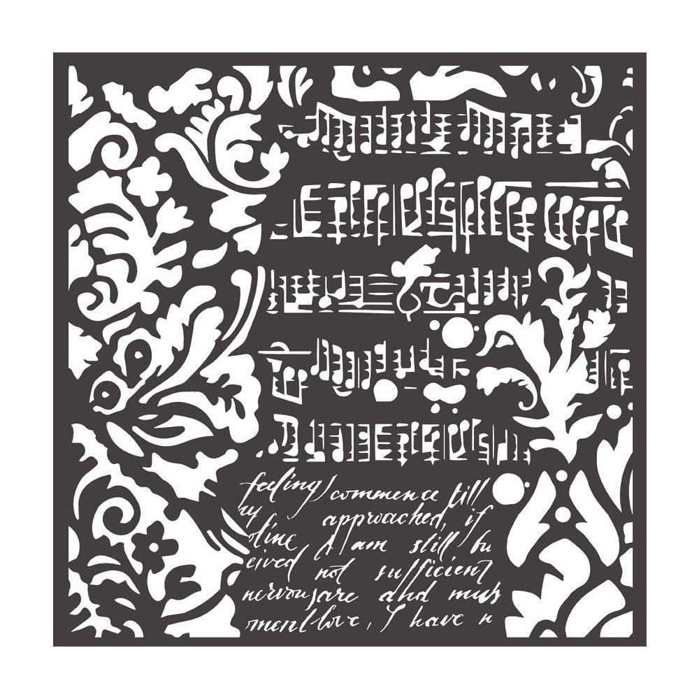 Stamperia Stencil 7"X7" - Wallpaper Fantasy