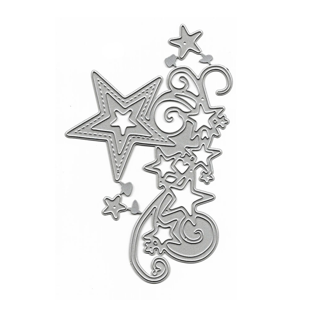 Steel Border Dies - Stars (XY1137)