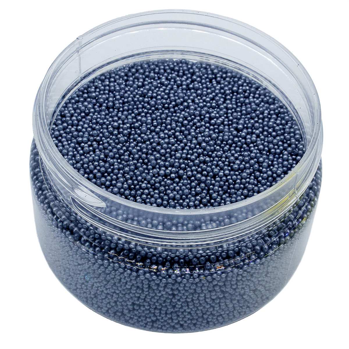 Micro Mini Pearl Beads - Gun Metal