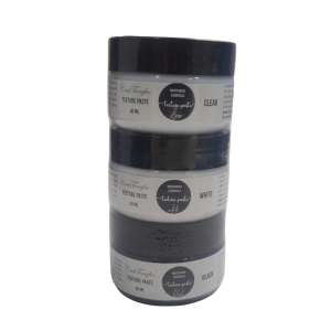 CrafTangles mixed media essentials - Texture Paste Starter Pack (50 ml each)