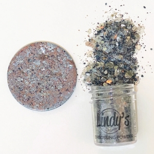 Lindy's Stamp Gang 2-Tone Embossing Powder .5oz - Don't Scream Aquamarine