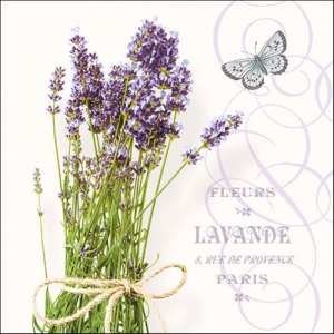 German Decoupage Napkins (5 pcs) - Bunch of Lavender