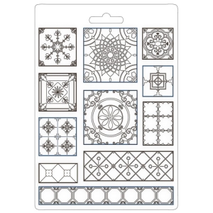 Stamperia Soft Maxi Mould A5 - Tiles, Casa Granada