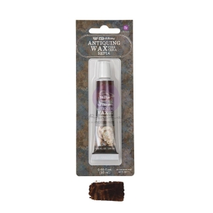 Finnabair Art Alchemy Antiquing Wax .68 Fluid Ounce - Sepia