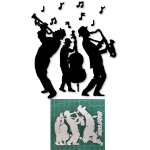 Steel Dies - Musicians (Set of 4 dies)