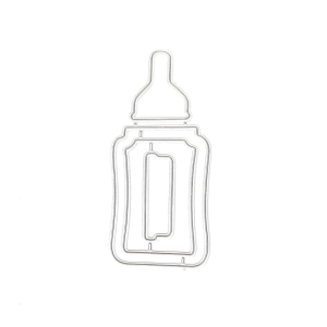 Steel Dies - Baby Bottle (Set of 4 dies)