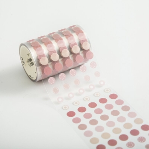 Clear PET Sticker Roll - Dots (Design 8)