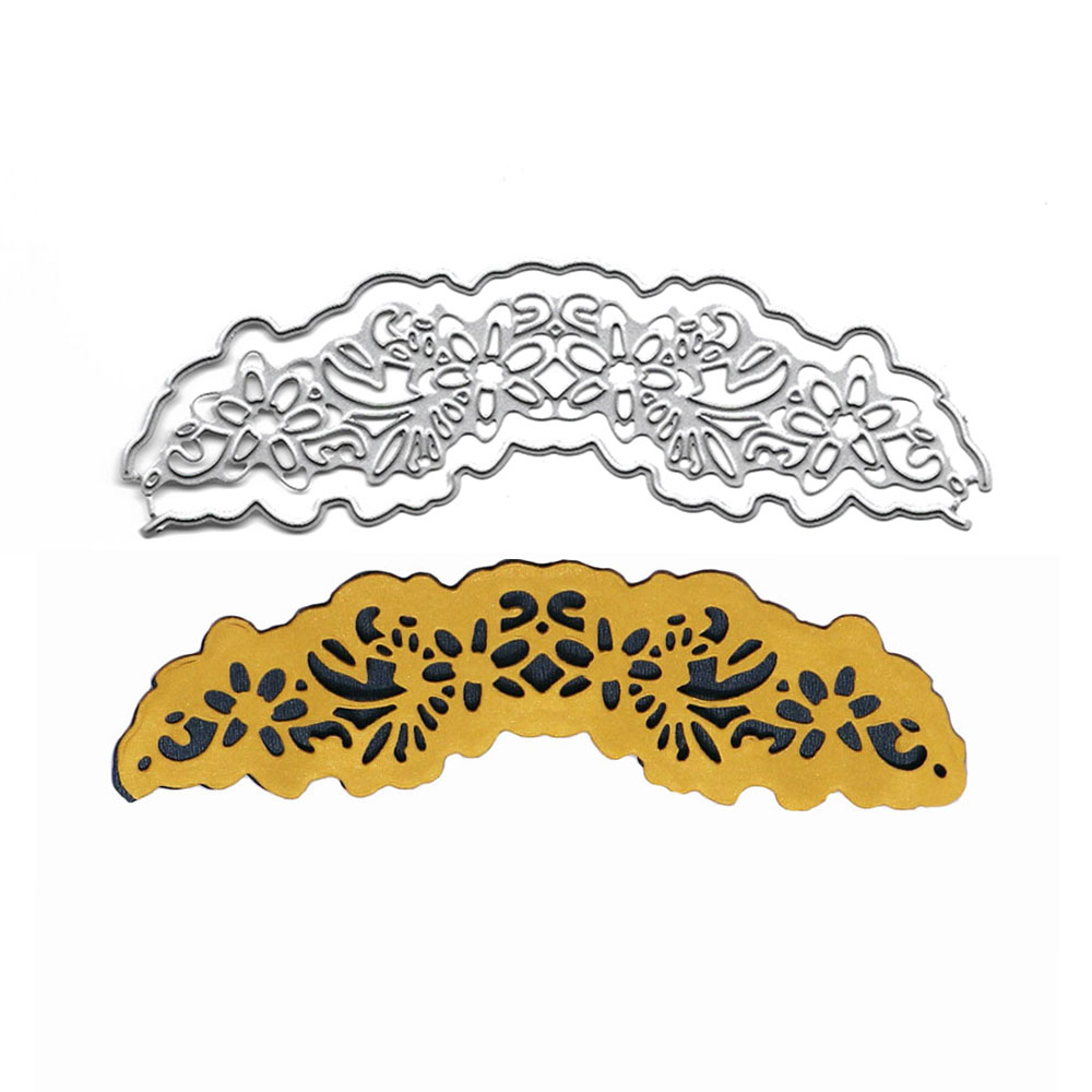 Steel Border Dies - Floral Edge (Set of 3 dies)