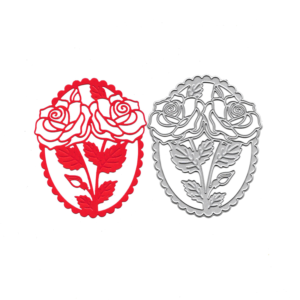 Steel Dies - Floral Frame (XY837)