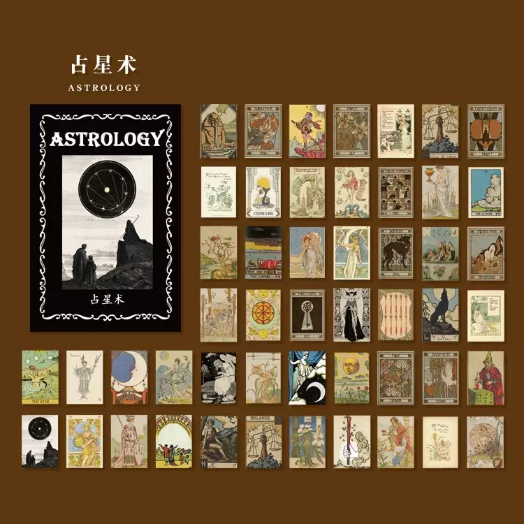 Journal Ephemera Pack (50 pcs) - Astrology