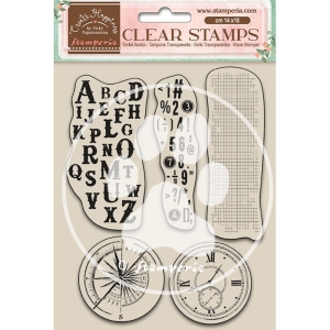Create Happiness Clear Stamps by Vicki - Alphabet and Numbers