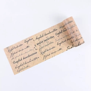 Washi Tape - Handwriting (10 cm by 2 metres)