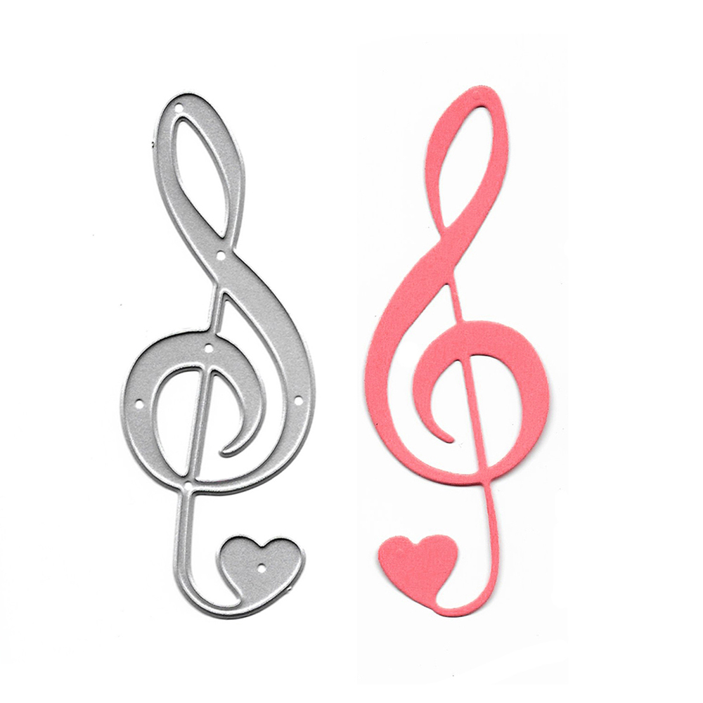 Steel Cutting Dies - Simple Musical Note
