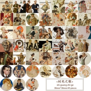 Journal Ephemera Stickers (45 pcs) - ZMJM-0186