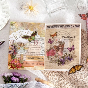45pcs_garden_fairies_clear_PET_Sticker_1