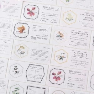 50pcs_plant_Record_booklet_2