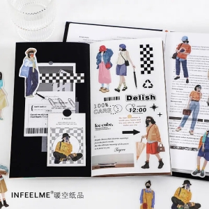 Fashion_Girls_Sticker_40pcs_1