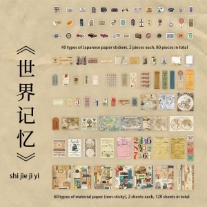 Journal Ephemera Pack (200 pcs) (SCB-6352)